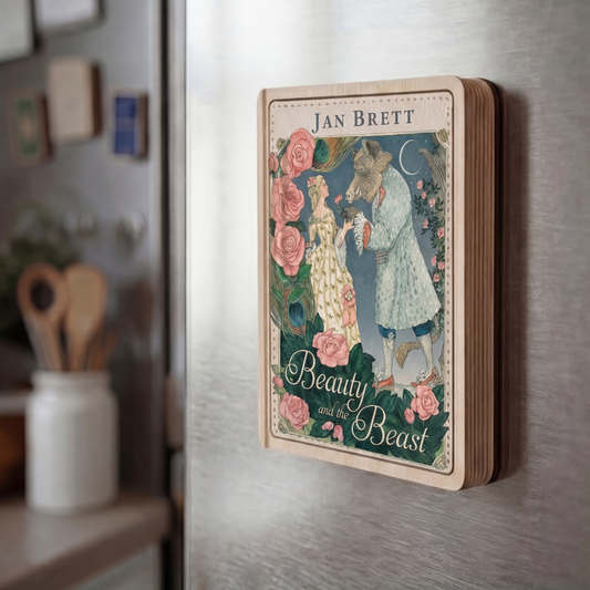 "Beauty" Book Magnet